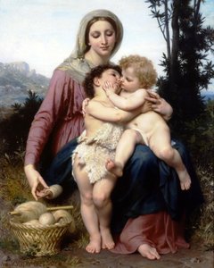 La Sagrada Familia de William Adolphe Bouguereau